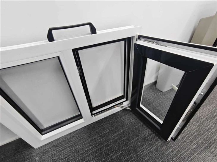 Black Outside White Inside UPVC Windows suppliers