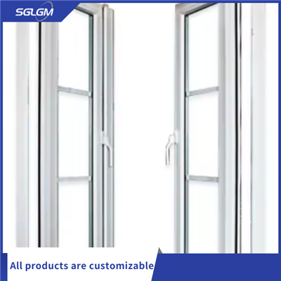 Valged UPVC prantsuse uksed